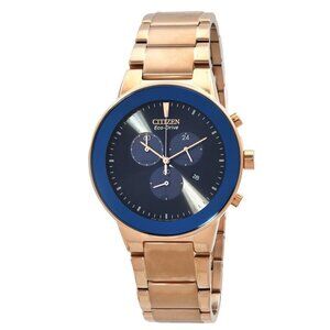 FX04073B NWT Citizen Fashion Womens Quartz Steel Authentic Watch